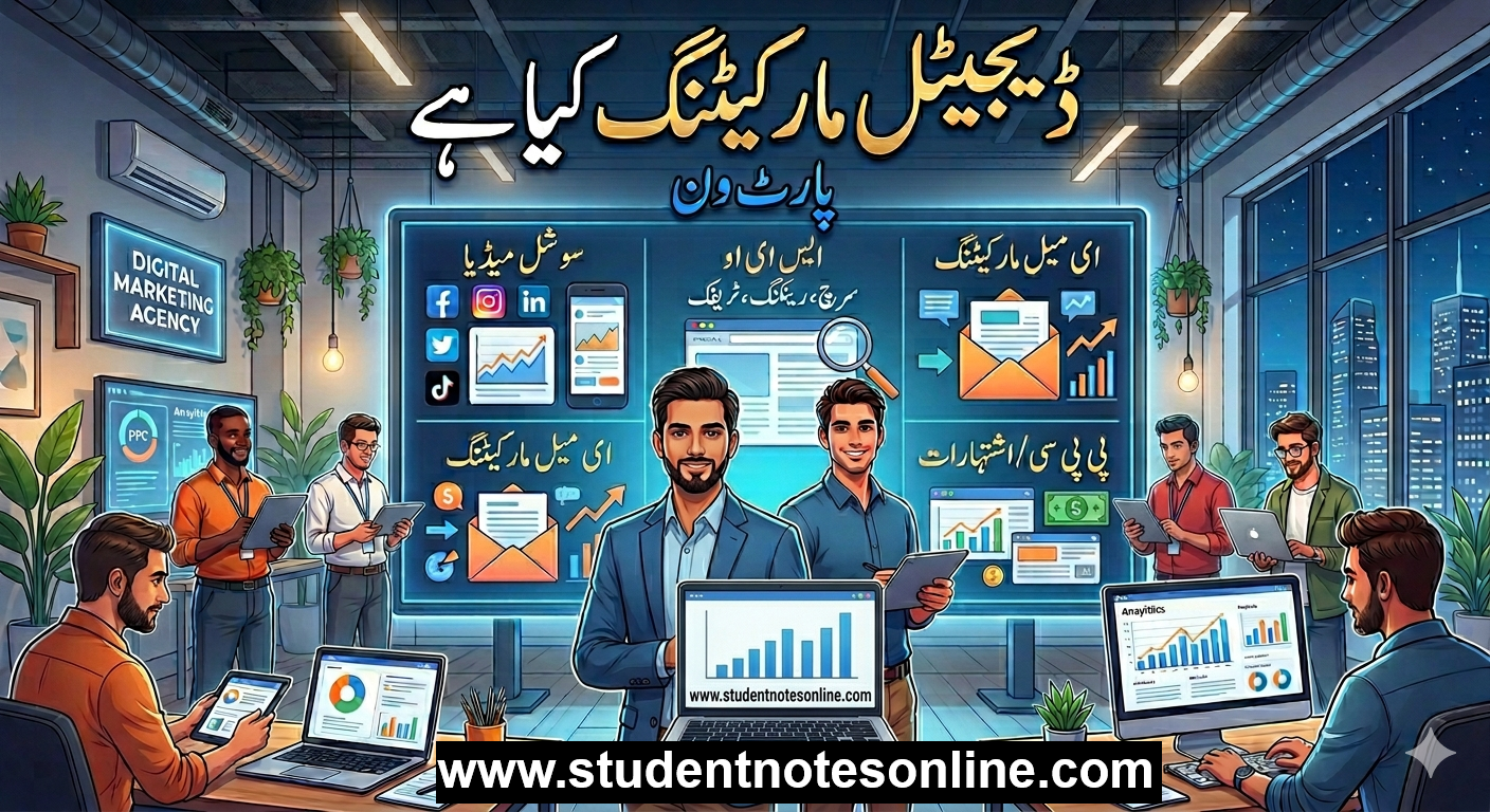 ڈیجیٹل مارکیٹنگ کیا ہے؟حصہ اول