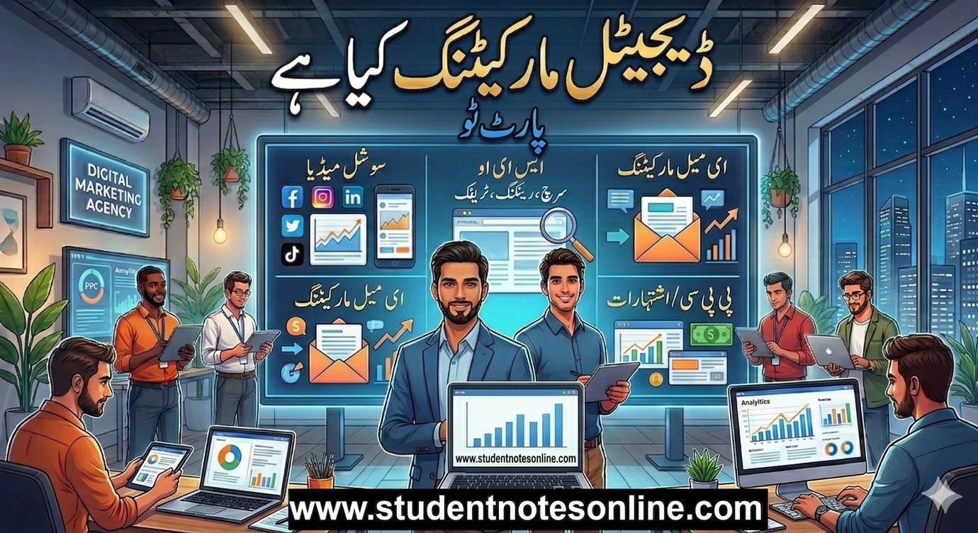 ڈیجیٹل مارکیٹنگ کیا ہے؟ حصہ دوم